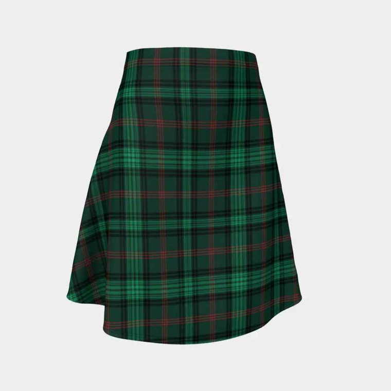 Scottish Ross Hunting Modern Clan Tartan Flare Skirt Tartan Plaid 1