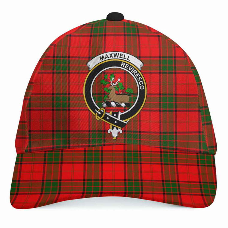 Scottish Maxwell Clan Crest Tartan Cap Tartan Plaid 1