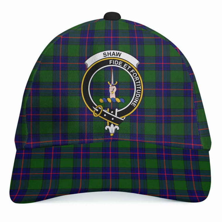 Scottish Shaw (of Tordarroch) Clan Crest Tartan Cap Tartan Plaid 1