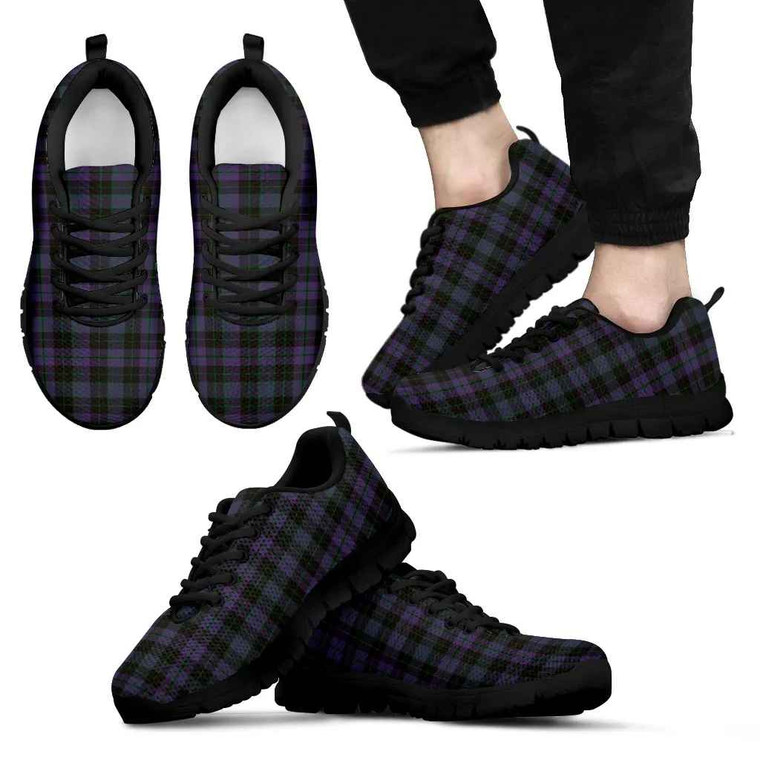 Scottish Clergy Green Clan Tartan Sneakers