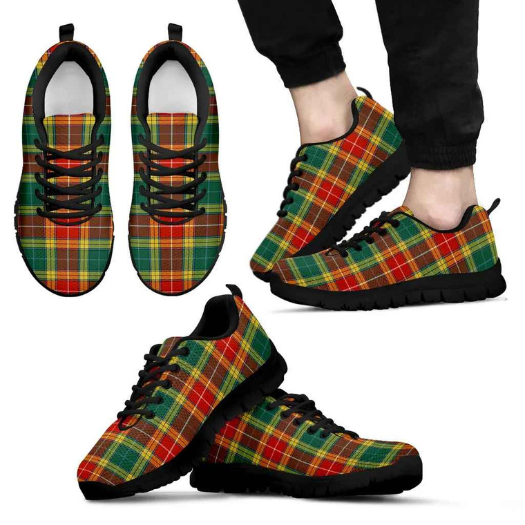 Scottish Buchanan Old Sett Clan Tartan Sneakers