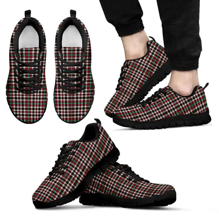 Scottish Borthwick Dress Ancient Clan Tartan Sneakers