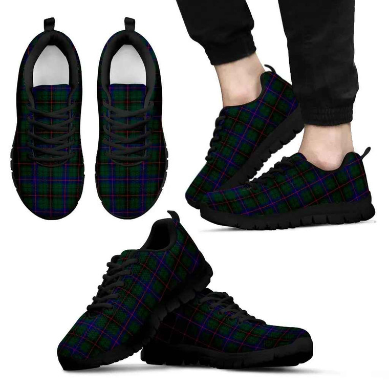 Scottish Davidson Modern Clan Tartan Sneakers