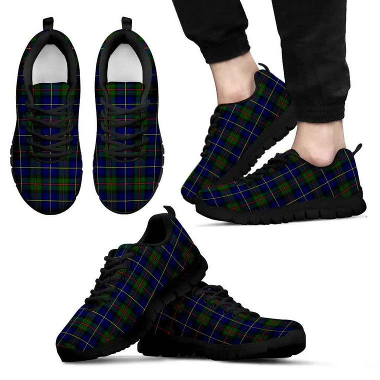 Scottish MacLeod of Harris Modern Clan Tartan Sneakers