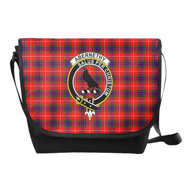 Scottish Abernethy Clan Crest Tartan Messenger Bag Tartan Plaid 1