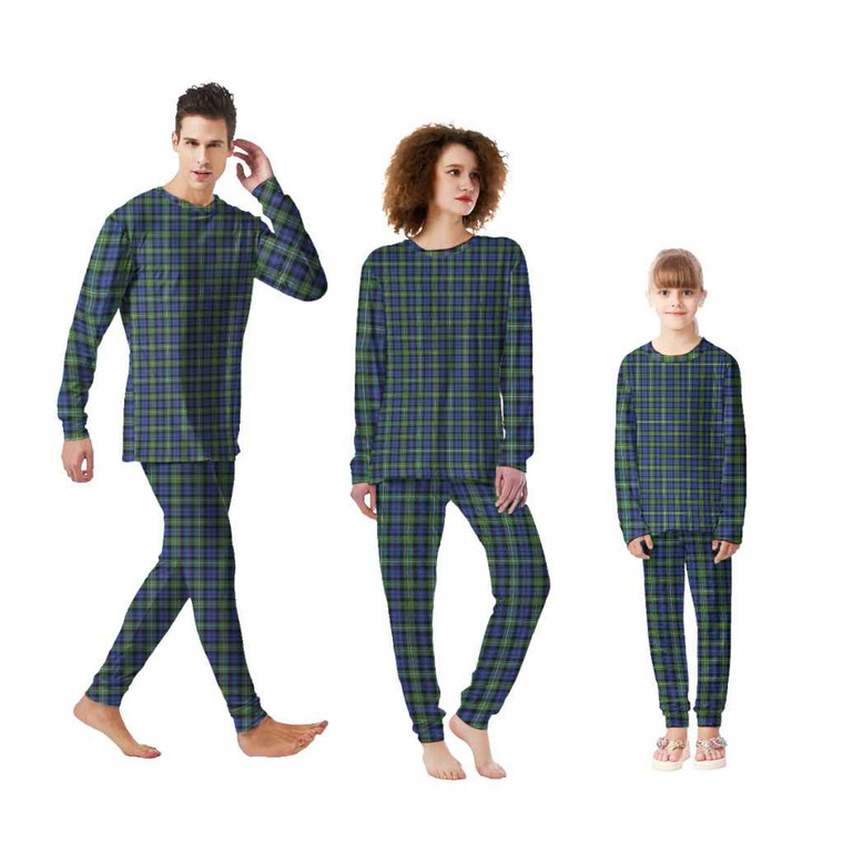 Scottish Campbell Argyll Ancient Clan Tartan Pajama Set Tartan Plaid