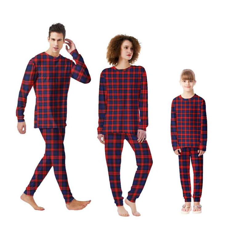 Scottish MacLachlan Modern Clan Tartan Pajama Set Tartan Plaid