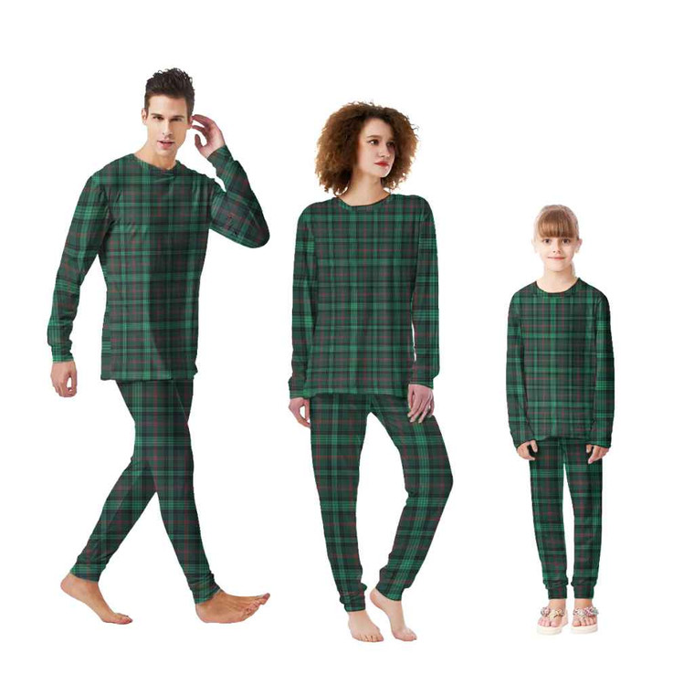 Scottish Ross Hunting Modern Clan Tartan Pajama Set Tartan Plaid