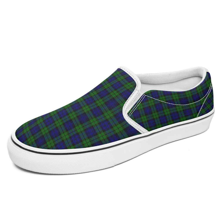 Scottish Campbell Modern Clan Tartan Slip-On Shoes Tartan Plaid 1