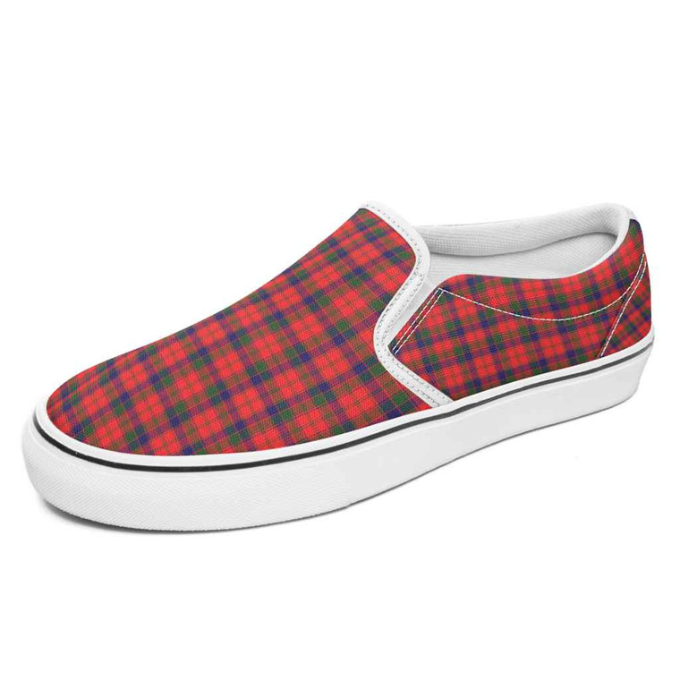 Scottish Robertson Modern Clan Tartan Slip-On Shoes Tartan Plaid 1