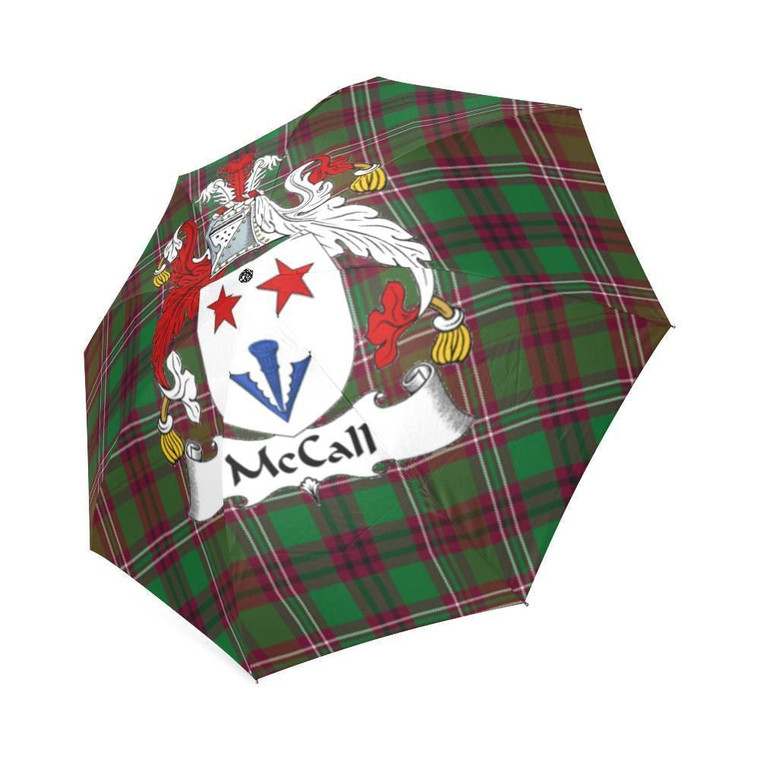 Scottish McCall Clan Crest Tartan Umbrella Tartan Plaid 1