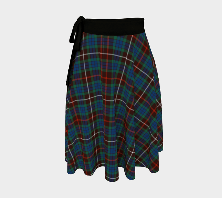 Scottish Fraser Hunting Ancient Clan Tartan Wrap Skirt