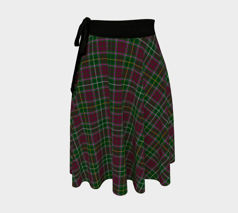 Scottish Crosbie Clan Tartan Wrap Skirt