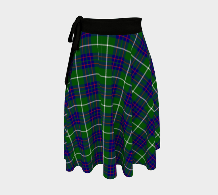 Scottish MacIntyre Hunting Modern Clan Tartan Wrap Skirt