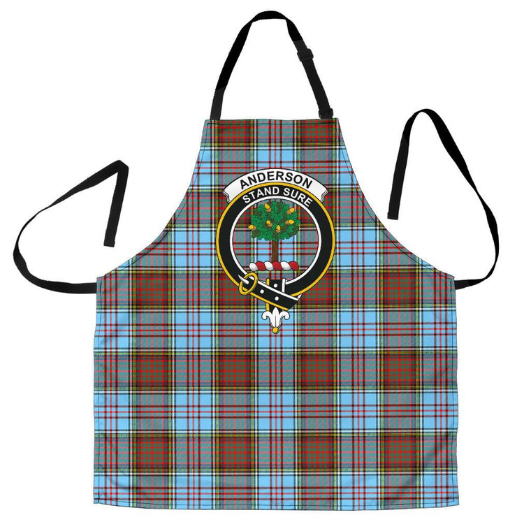Scottish Anderson Ancient Clan Crest Tartan Apron Tartan Plaid 1