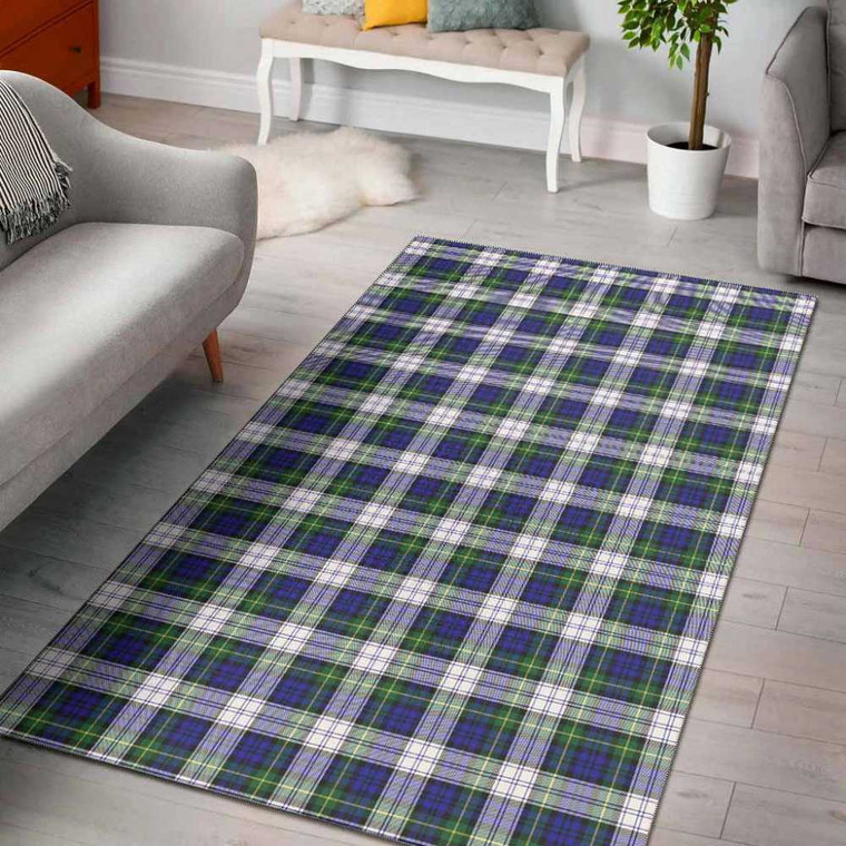 Scottish Gordon Dress Modern Clan Tartan Area Rug Tartan Plaid 1