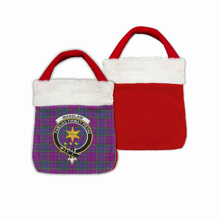 Scottish Wardlaw Clan Crest Tartan Christmas Reticule Bag Tartan Plaid 1