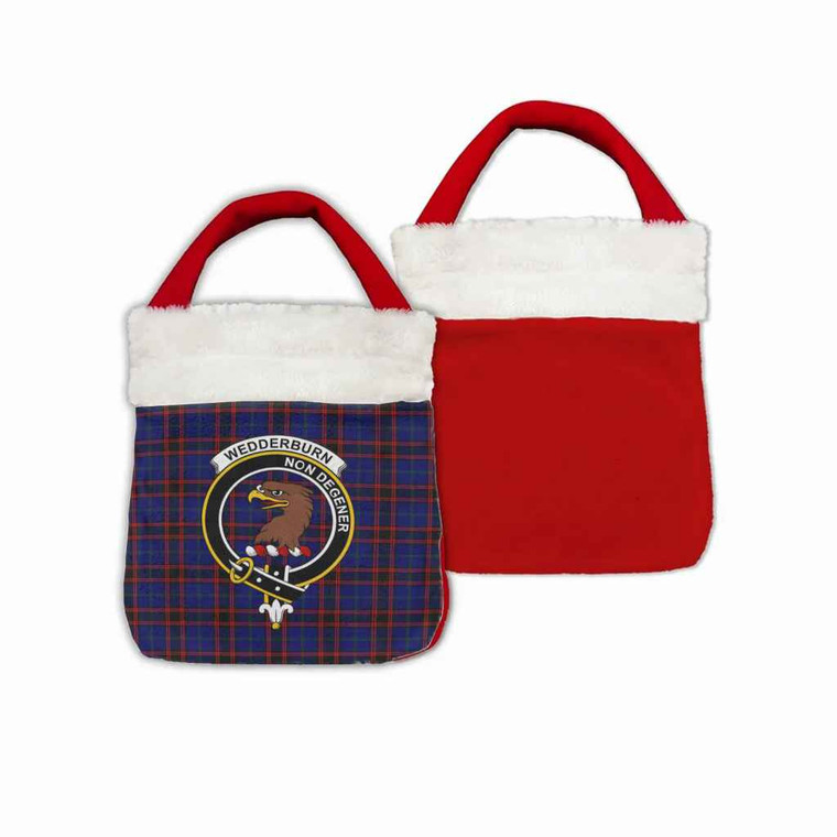 Scottish Wedderburn Clan Crest Tartan Christmas Reticule Bag Tartan Plaid 1