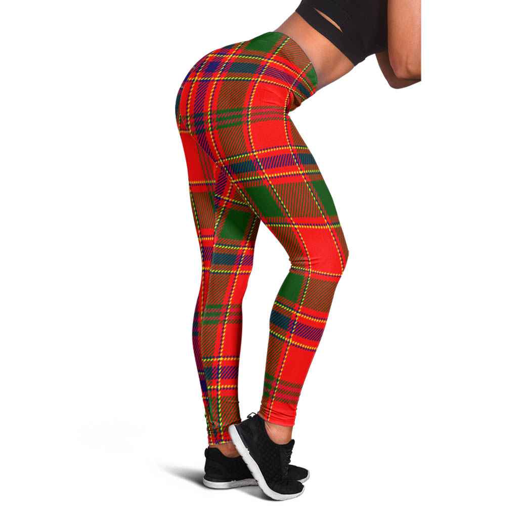 Red Plaid Leggings - Etsy