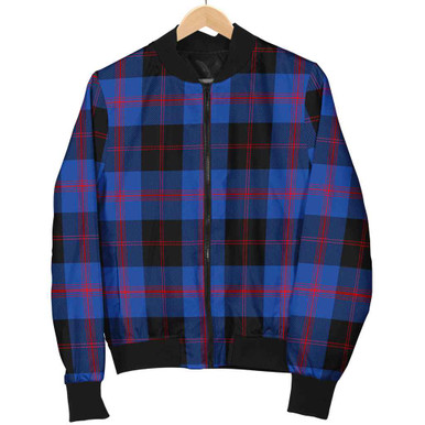 Scottish Angus Modern Clan Tartan Bomber Jacket