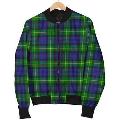 Scottish Gordon Modern Clan Tartan Bomber Jacket