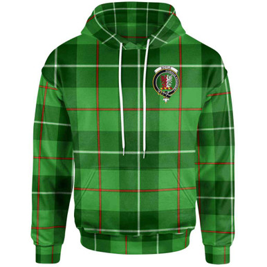 Scottish Boyle Clan Crest Tartan Hoodie