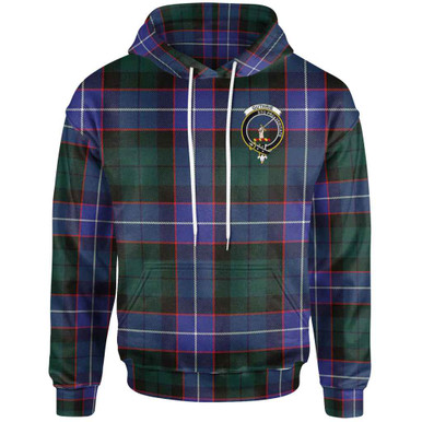 Scottish Guthrie Clan Crest Tartan Hoodie