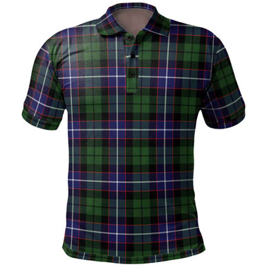 Scottish Galbraith Modern Clan Tartan Polo Shirt