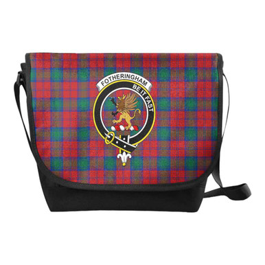 Scottish Fotheringham Clan Crest Tartan Messenger Bag