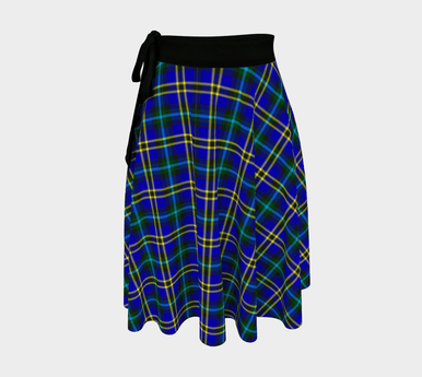 Scottish Weir Modern Clan Tartan Wrap Skirt