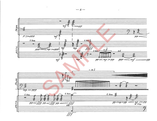 Wyatt, Scott - All for One for solo percussion and tape (Digital Download)