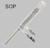 Torch fixed quartz SOP, ID 1.8mm