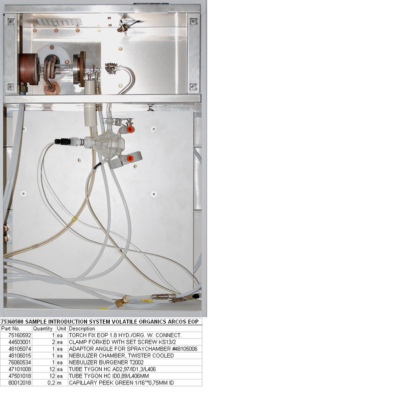 Sample Introduction System EOP Volatile Organics, fixed torch, KS13