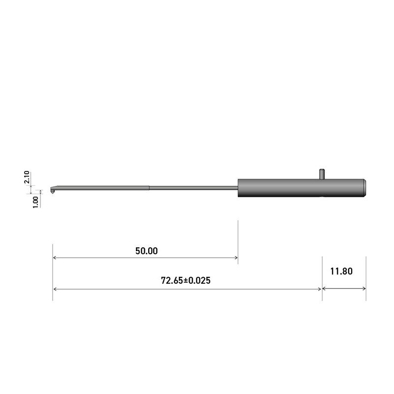 100mm 90° 5um TALYMIN 5-6 STY ARM