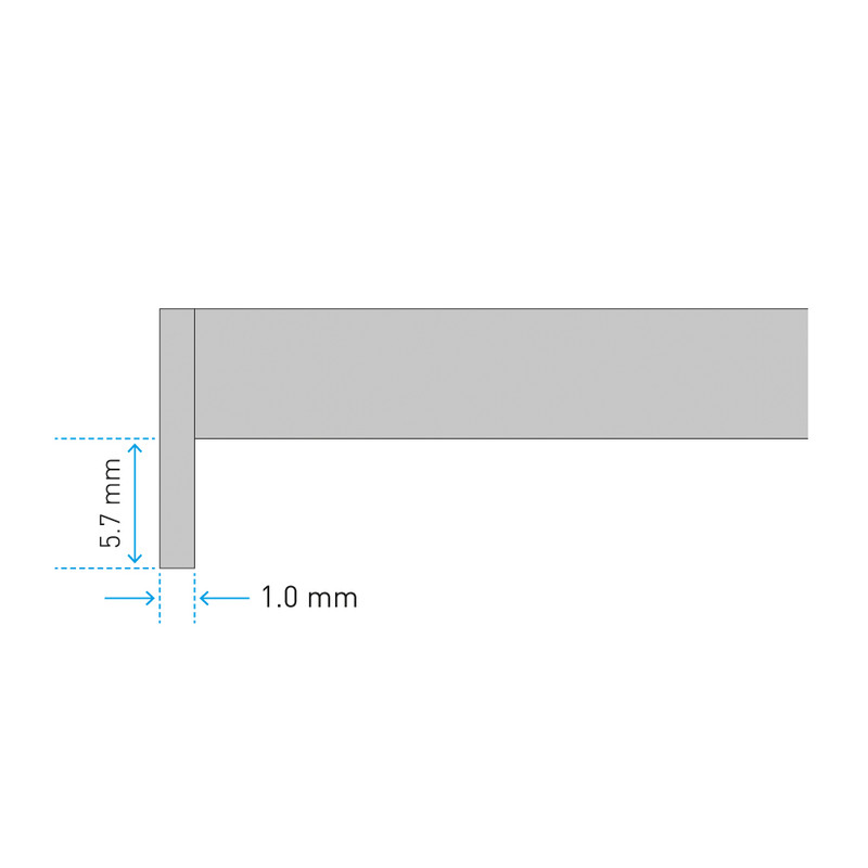 Recess Pick-Up with 5 µm (200 µin) Stylus