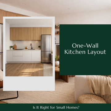 One-Wall Kitchen Layout: Is It Right for Small Homes?