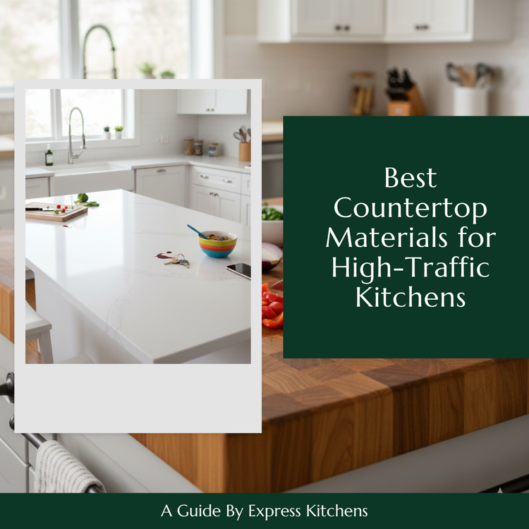 Best Countertop Materials for High-Traffic Kitchens