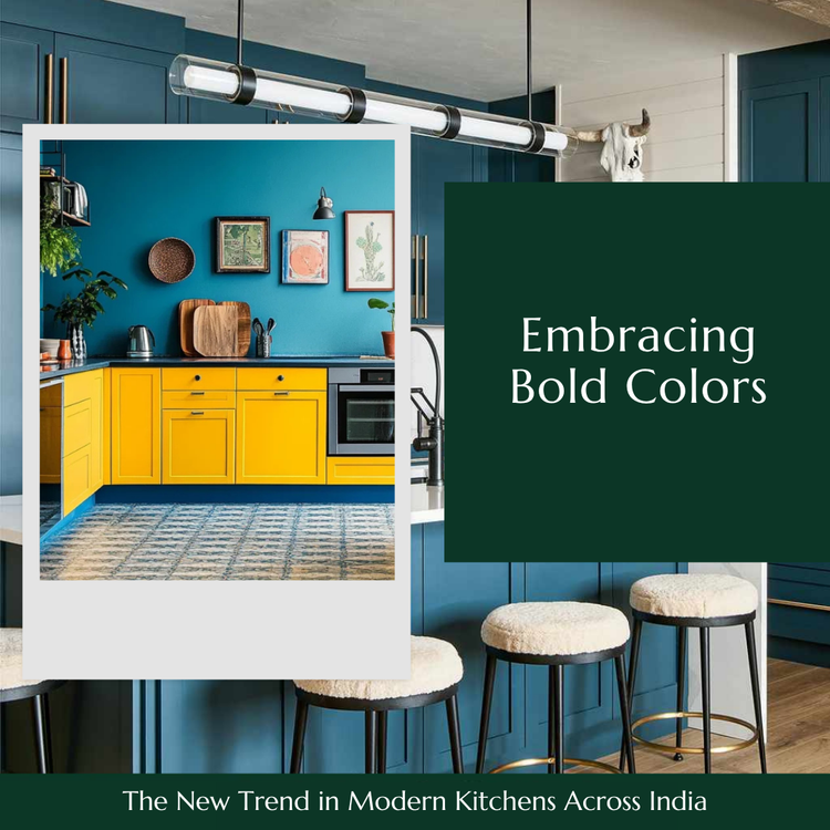 Exploring Bold Color Palettes and Luxurious Finishes for Your Indian Modular Kitchen Exploring Bold Color Palettes and Luxurious Finishes for Your Indian Modular Kitchen