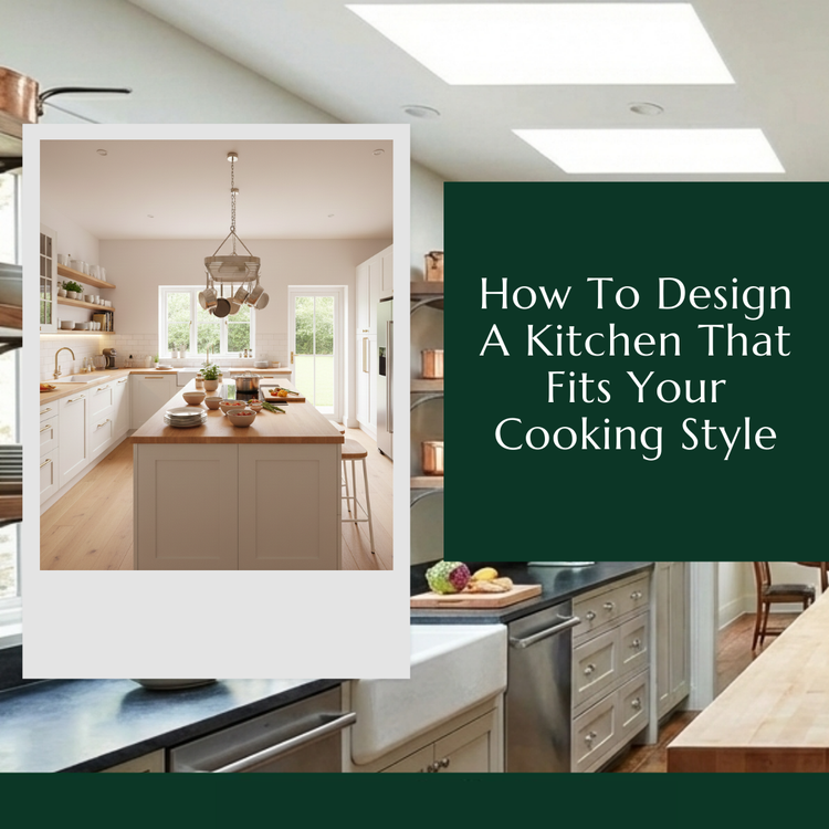 How To Design A Kitchen That Fits Your Cooking Style