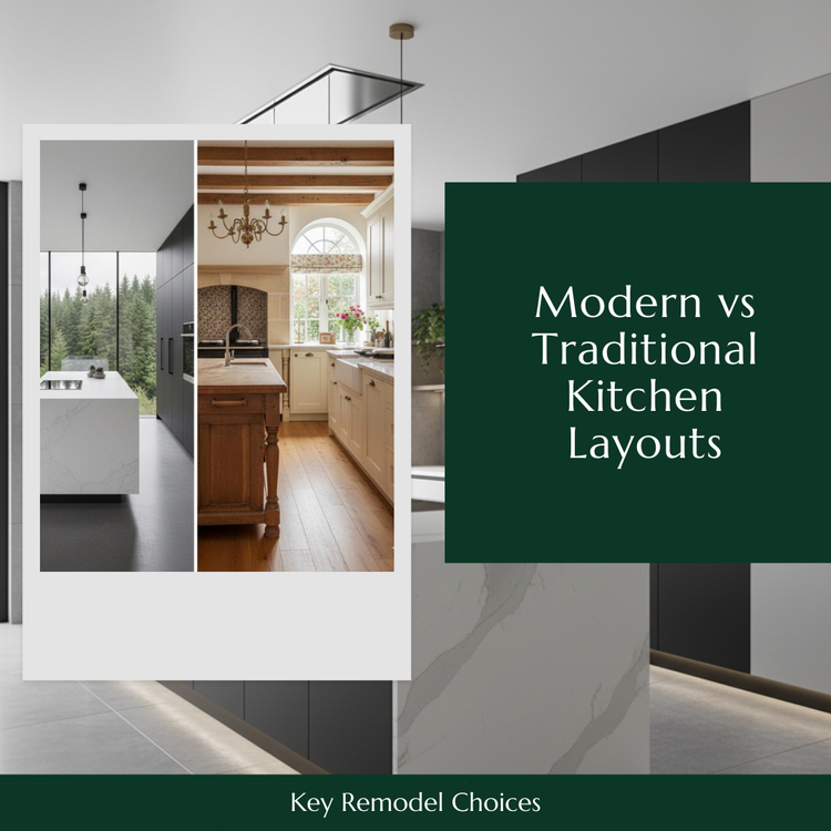 Modern vs Traditional Kitchen Layouts: Key Remodel Choices