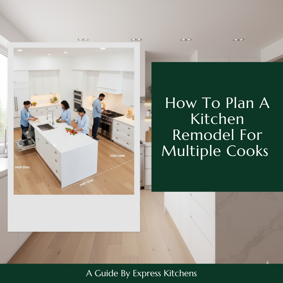 Multi User Kitchen How To Plan A Kitchen Remodel For Multiple Cooks - Express Kitchens - India