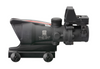 ACOG 4x32 BAC Riflescope w/ Trijicon RMR | .223 BDC Red Chevron Reticle, Thumbscrew Mount, LED 3.25 MOA Red Dot RMR Type 2