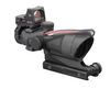 ACOG 4x32 BAC Riflescope w/ Trijicon RMR | .223 BDC Red Chevron Reticle, Thumbscrew Mount, LED 3.25 MOA Red Dot RMR Type 2