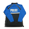 Long Sleeve Colorblock Performance Polo Shirt | POLICE in Silver