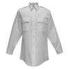 Men's Rayon Long Sleeve Shirt | White | 16.5-32/33