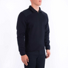 Fleece Lined Quarter Zip Sweater | Previously Patched