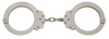 Peerless Oversize Chain Link Handcuff | Nickel