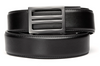 Black Casual Leather Gun Belt 1.5"