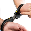Ultra Plus Aluminum Hinged Handcuffs with Keyless Double Lock