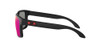 HOLBROOK Sunglasses | Red Iridium Lenses Matte Black Frame